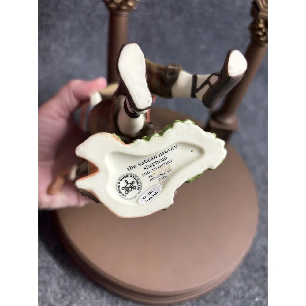 Vintage 1982 Franklin Mint The Vatican Nativity Set Large Set Christmas